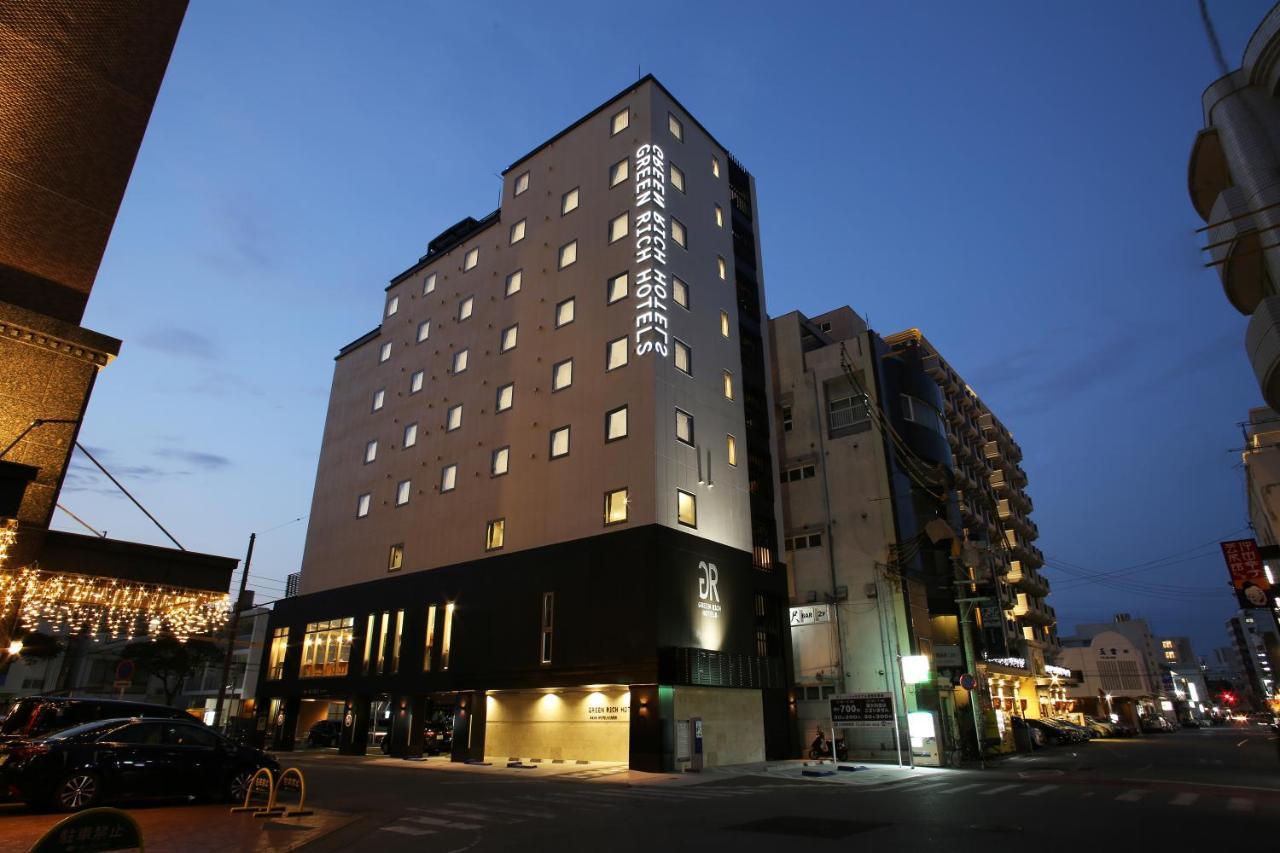 Green Rich Hotel & Capsule Naha - Artificial Hot Spring Futamata Yunohana Buitenkant foto